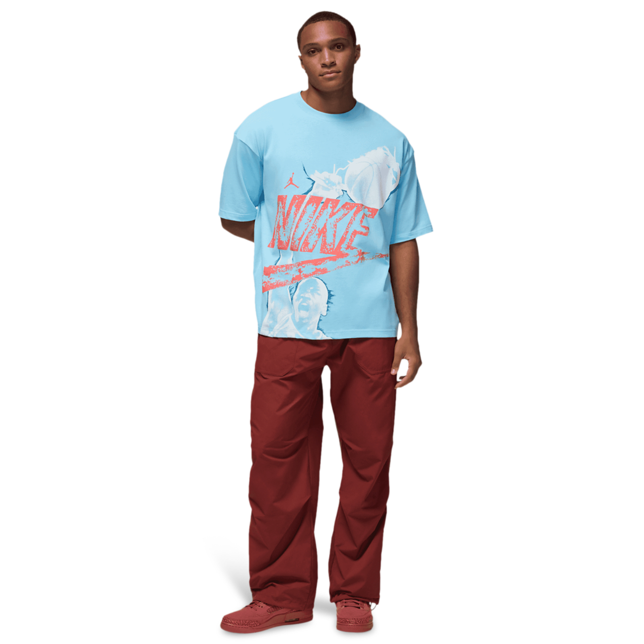 Jordan Reissue Oversized Short Sleeve Crewneck Image 5 of 5. Tap to open photo gallery.