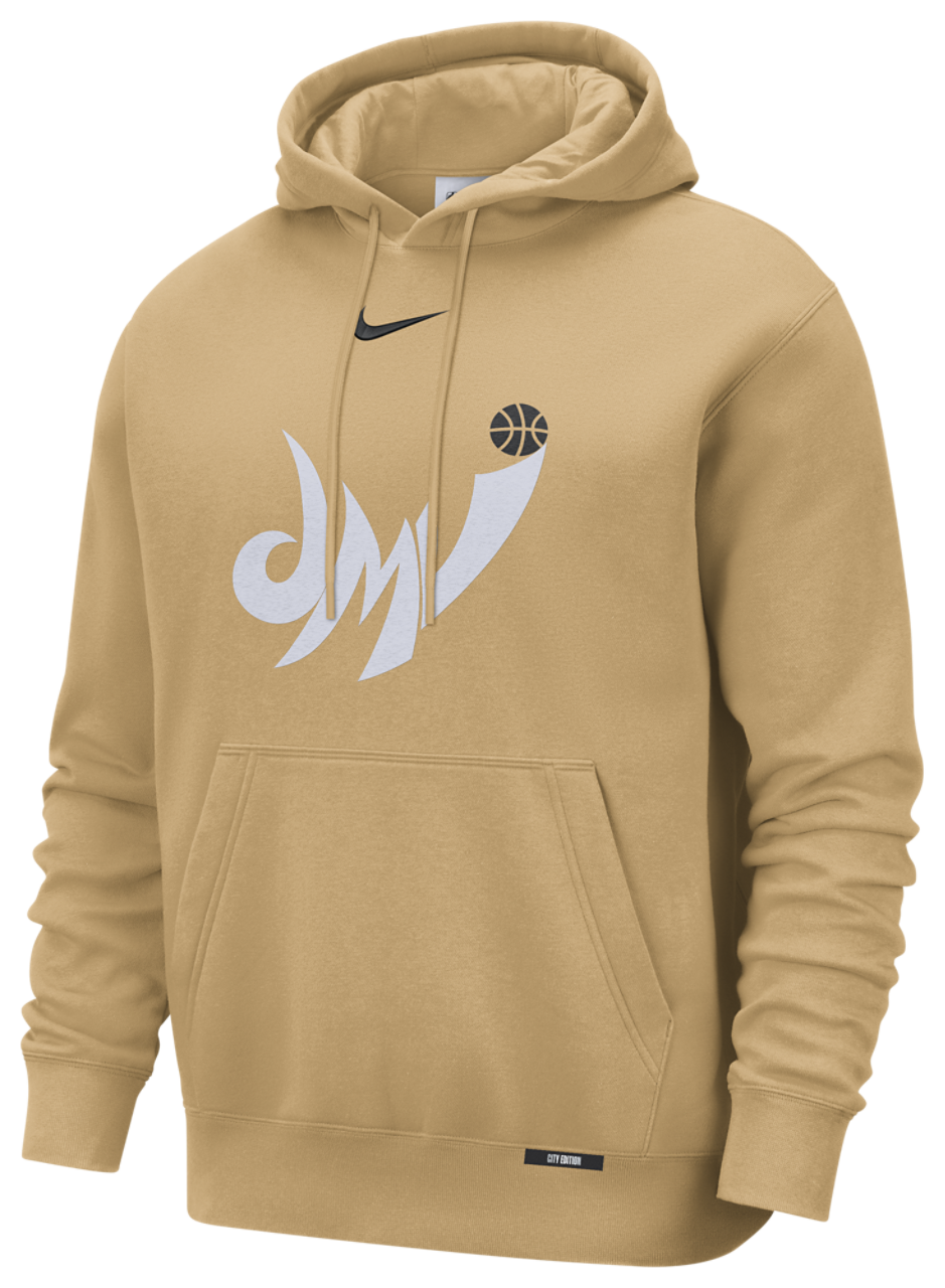 Nike Wizards Club Logo City Edition Hoodie Image 1 of 2. Tap to open photo gallery.