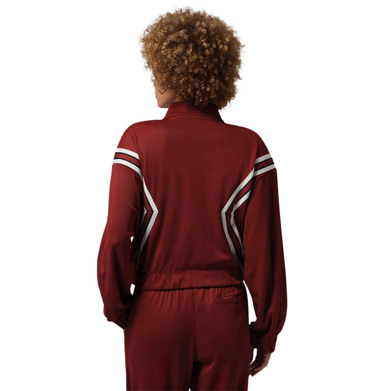 Jordan Brooklyn Track Jacket Image 2 of 3. Tap to open photo gallery.