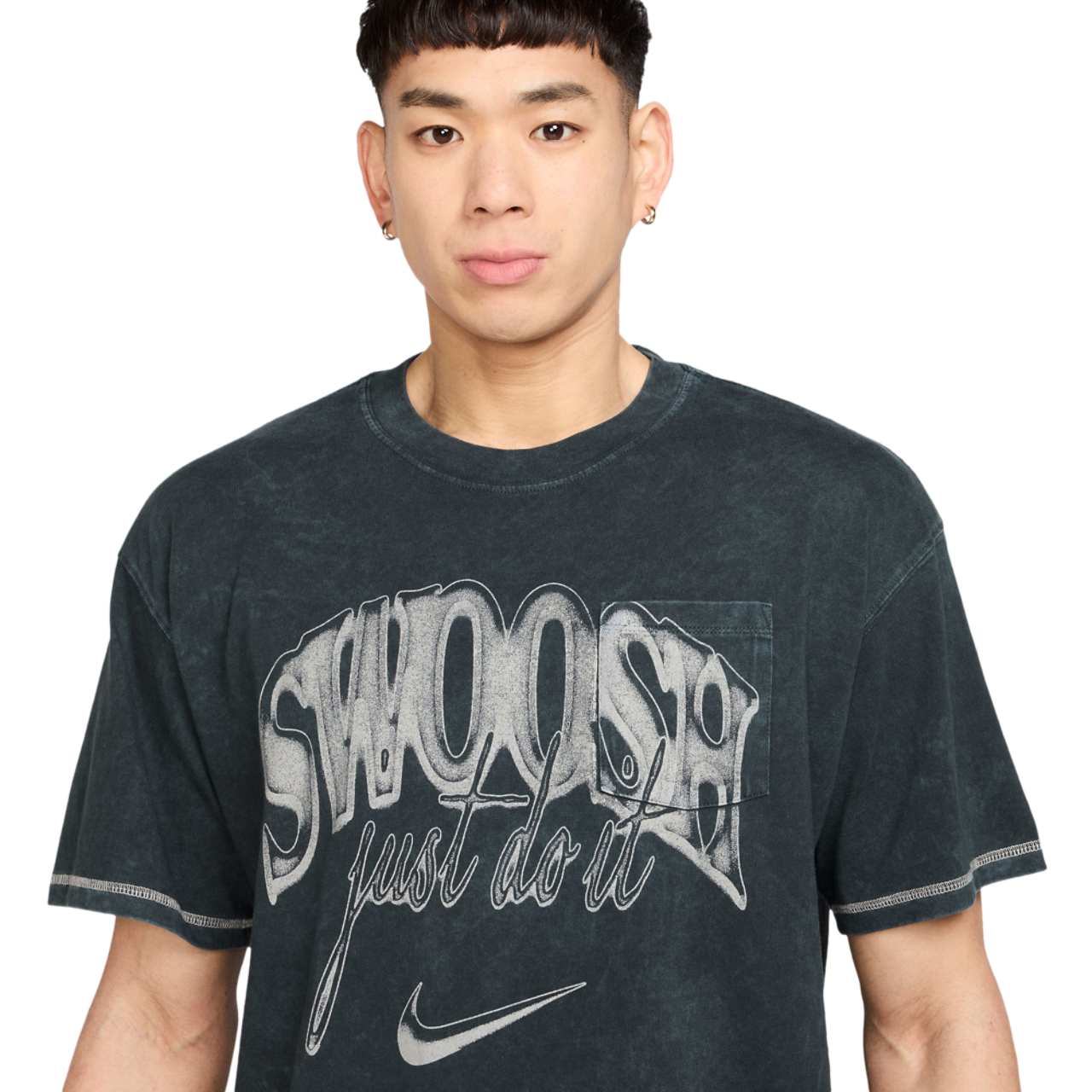 Nike M90 Vintage OC Pocket T-Shirt Image 3 of 3. Tap to open photo gallery.