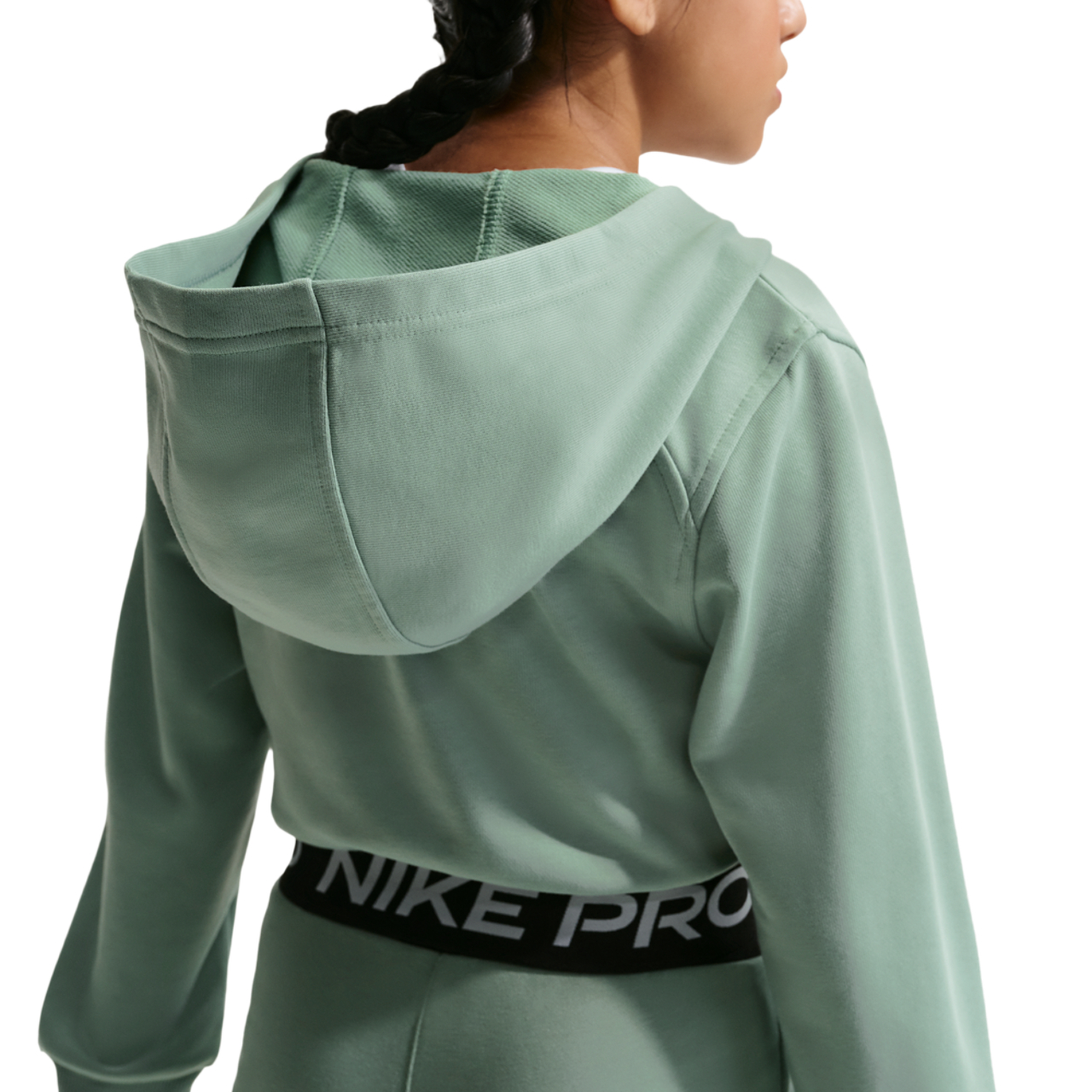 Nike Dri-FIT Full-Zip Fleece Hoodie Image 2 of 5. Tap to open photo gallery.