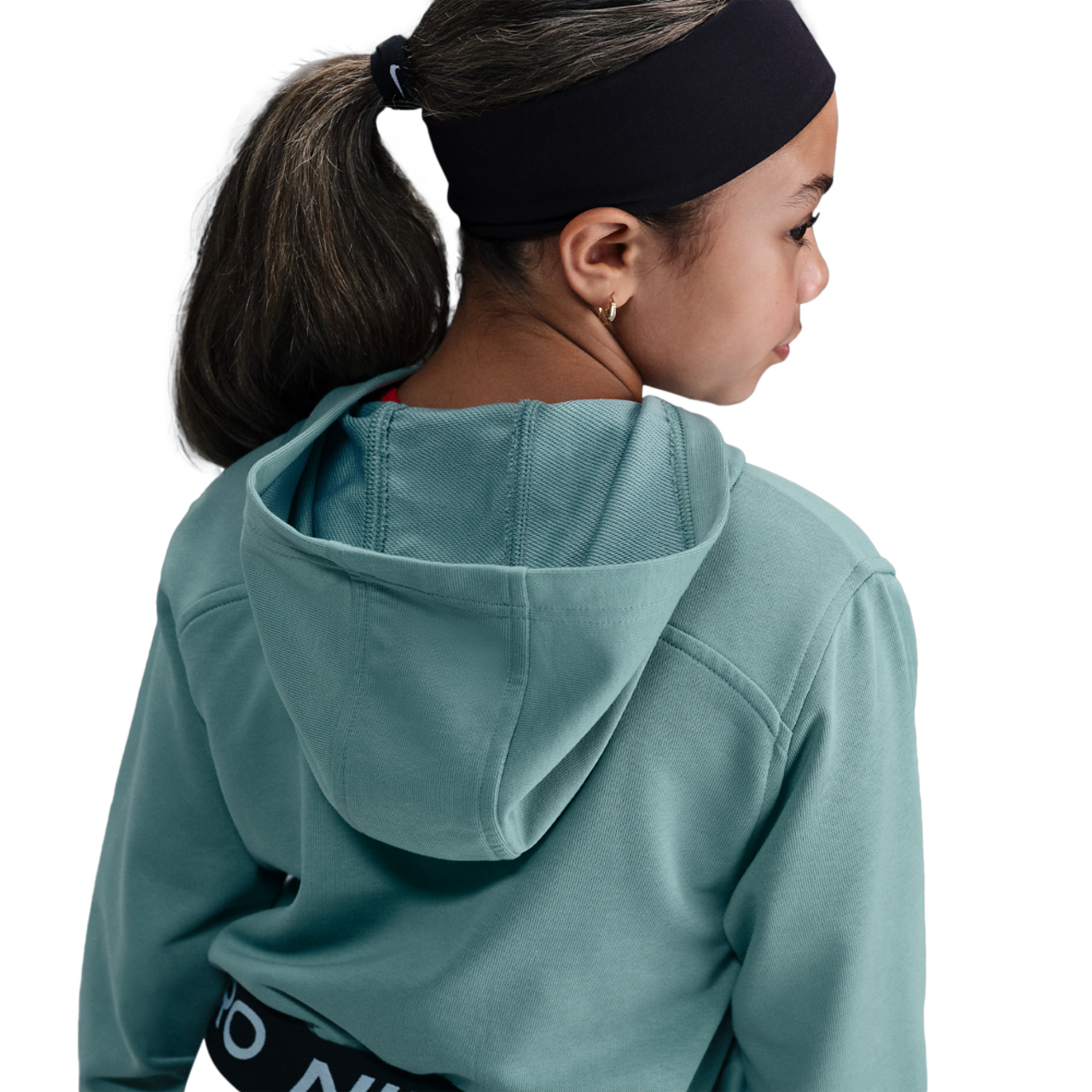 Nike Dri-FIT Full-Zip Fleece Hoodie Image 2 of 4. Tap to open photo gallery.