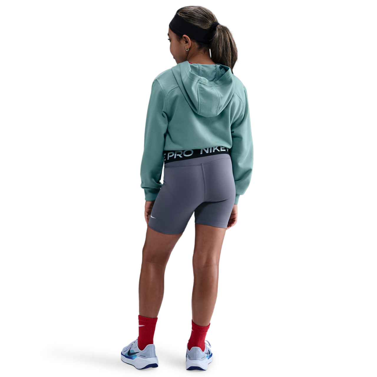 Nike Dri-FIT Full-Zip Fleece Hoodie Image 4 of 4. Tap to open photo gallery.