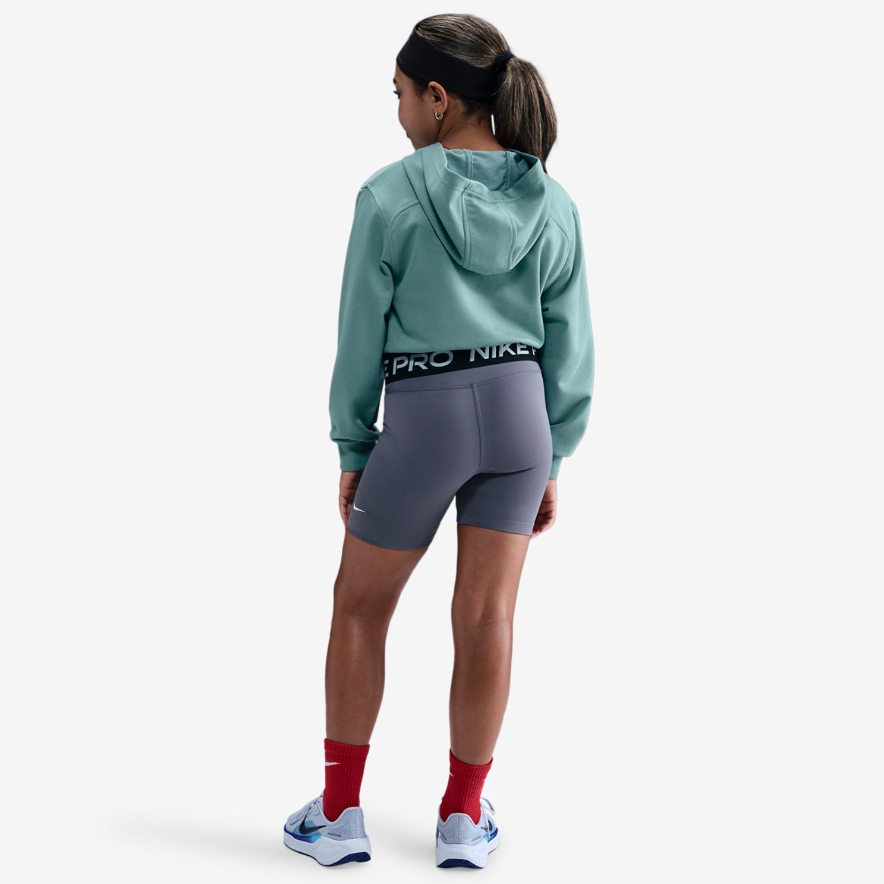 Nike Dri-FIT Full-Zip Fleece Hoodie Image 4 of 4. Tap to open photo gallery.
