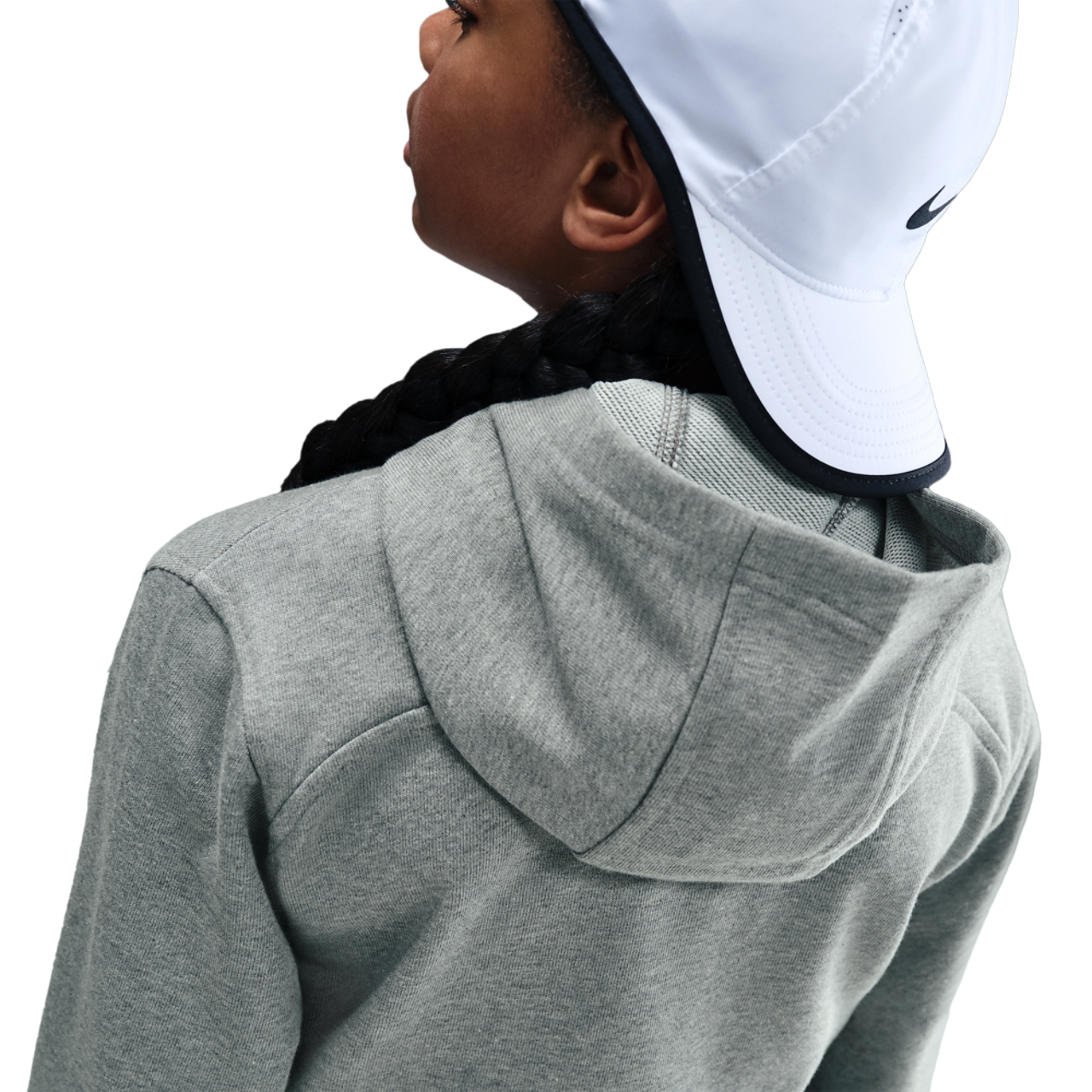 Nike NP Dri-FIT Full-Zip Fleece Hoodie Image 2 of 5. Tap to open photo gallery.