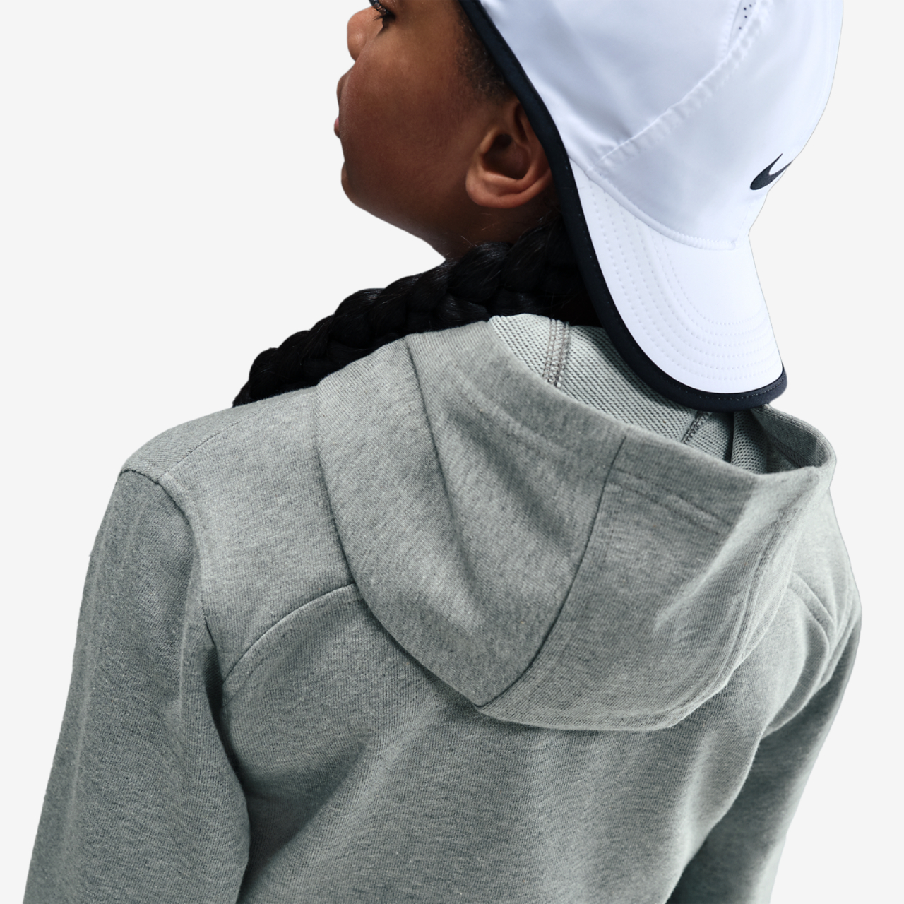Nike NP Dri-FIT Full-Zip Fleece Hoodie Image 2 of 5. Tap to open photo gallery.