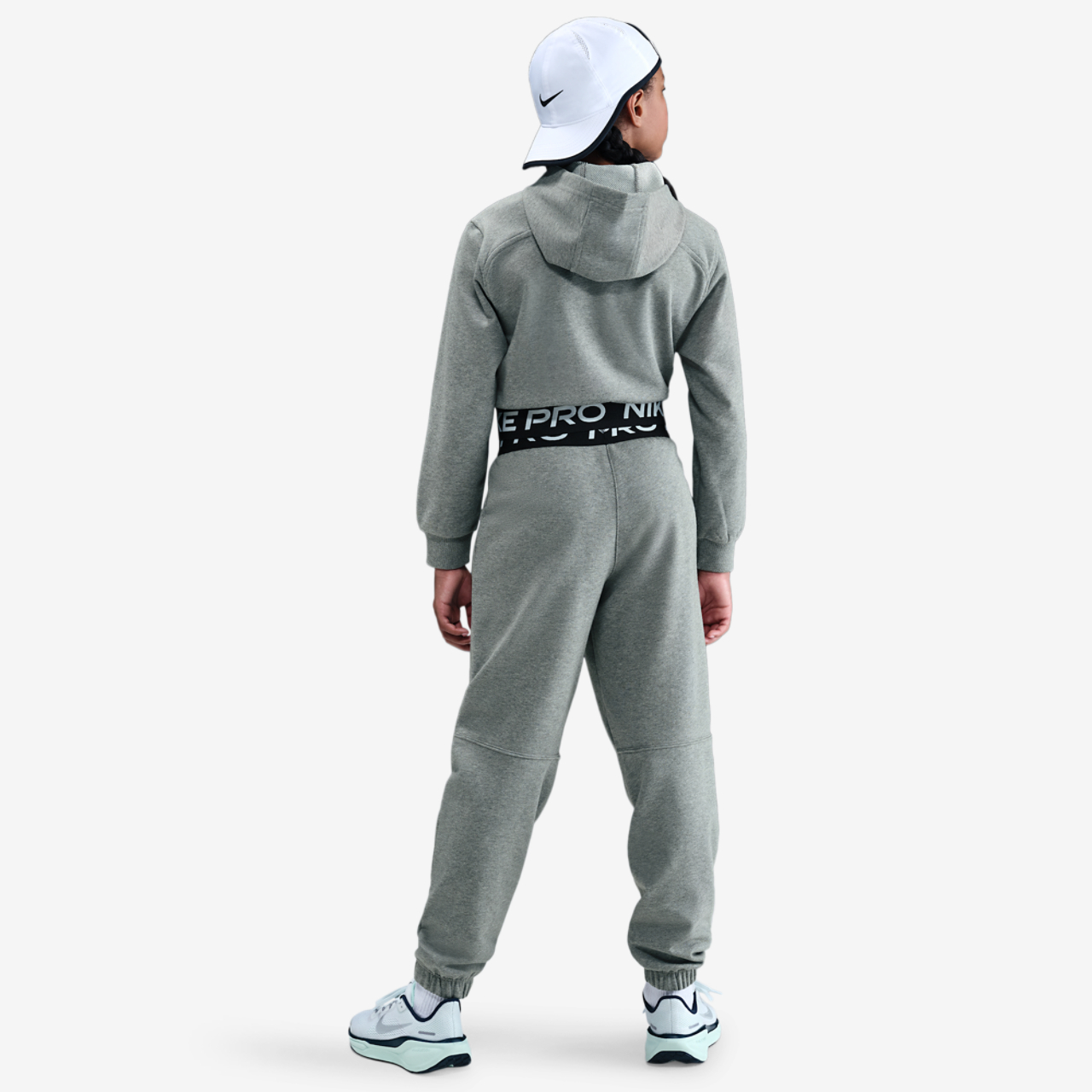 Nike NP Dri-FIT Full-Zip Fleece Hoodie Image 5 of 5. Tap to open photo gallery.