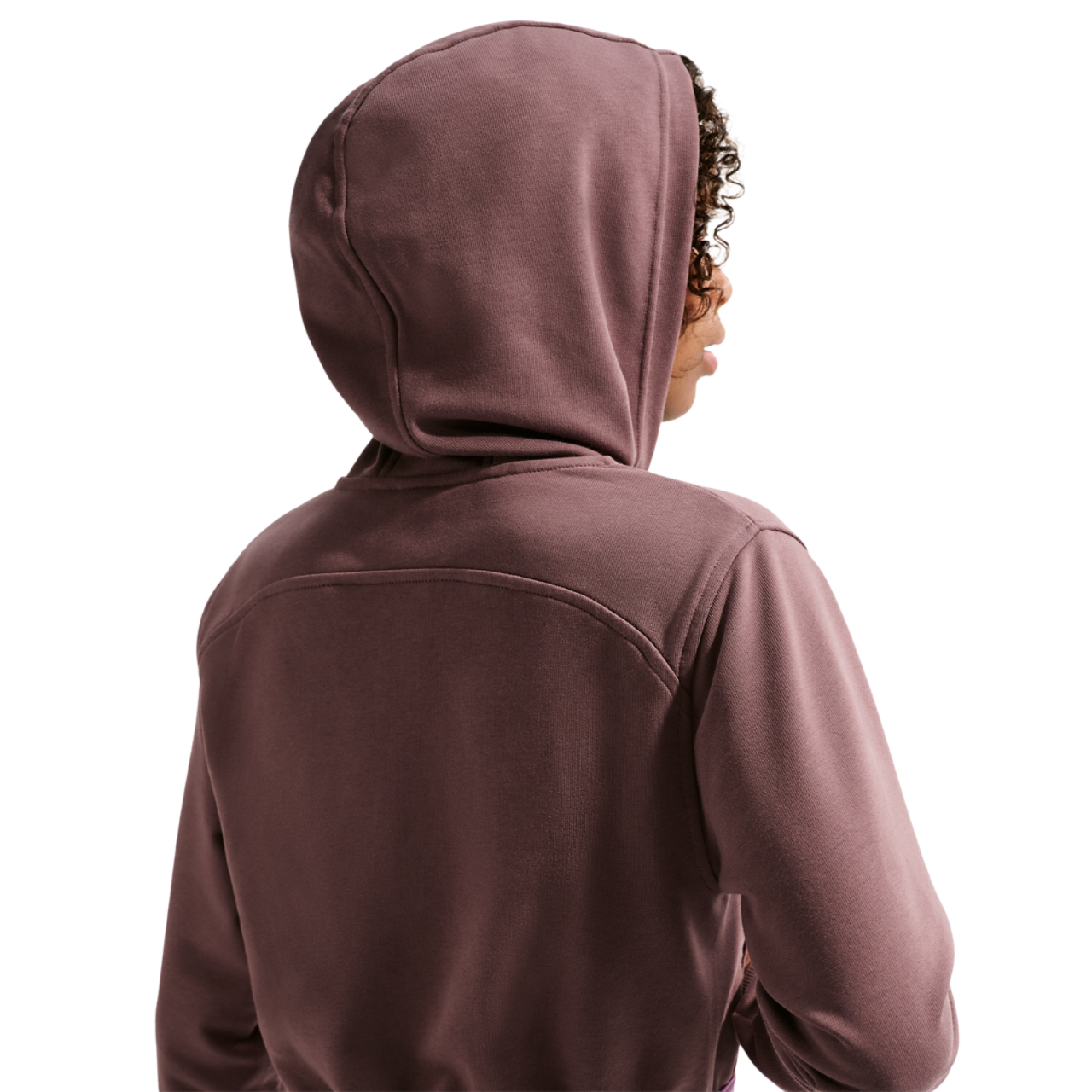 Nike Dri-FIT Full-Zip Fleece Hoodie Image 2 of 4. Tap to open photo gallery.