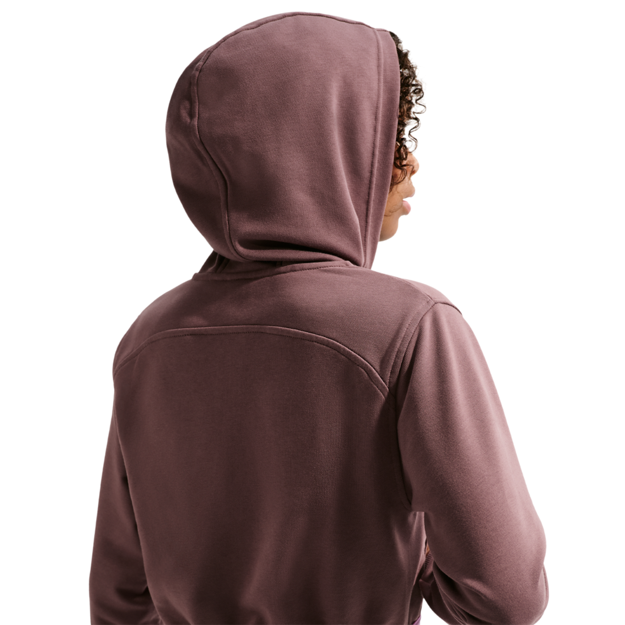 Nike Dri-FIT Full-Zip Fleece Hoodie Image 2 of 4. Tap to open photo gallery.