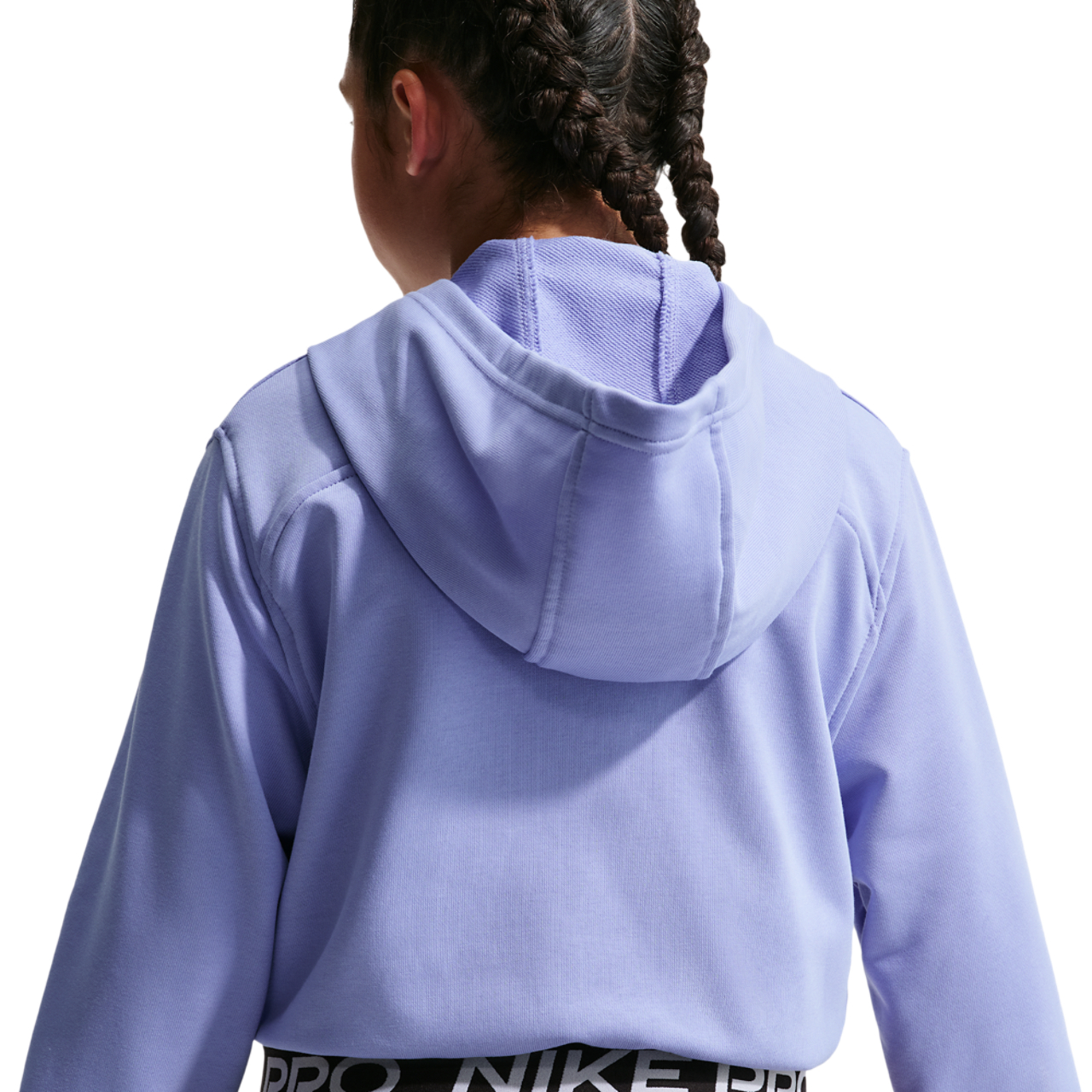Nike Dri-FIT Full-Zip Fleece Hoodie Image 2 of 6. Tap to open photo gallery.