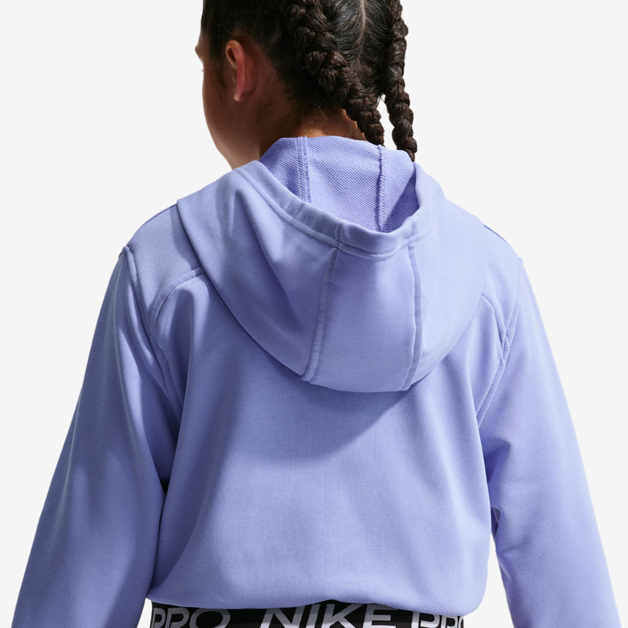 Nike Dri-FIT Full-Zip Fleece Hoodie Image 2 of 6. Tap to open photo gallery.