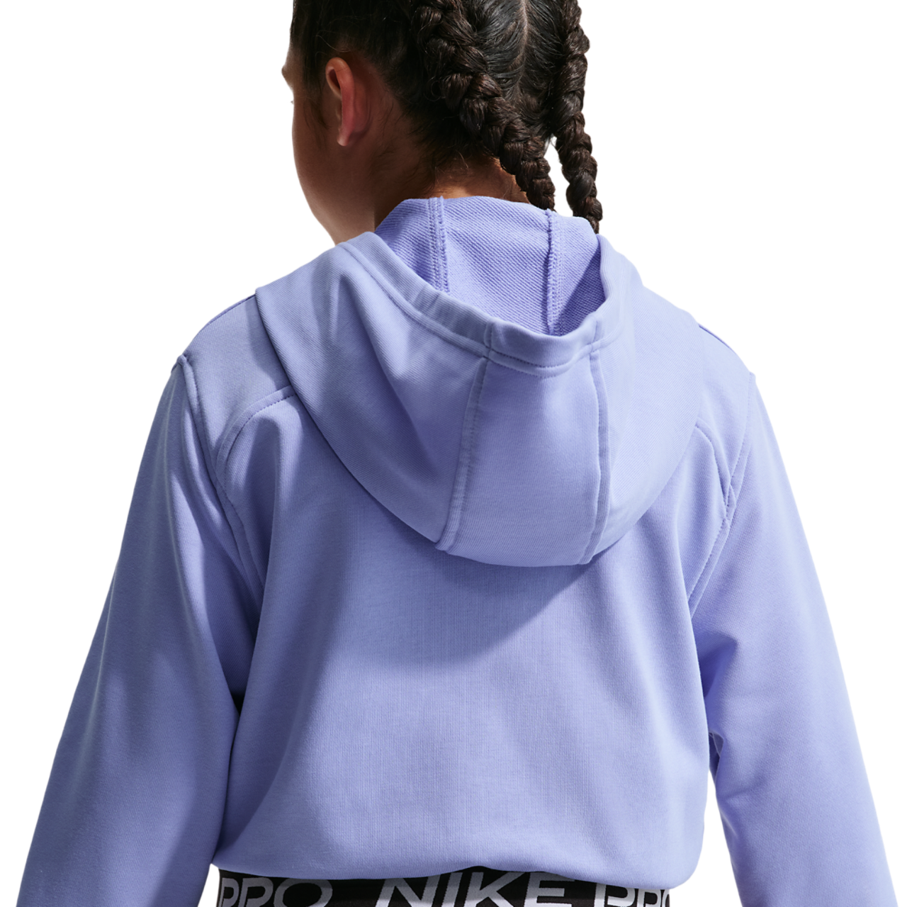 Nike Dri-FIT Full-Zip Fleece Hoodie Image 2 of 6. Tap to open photo gallery.