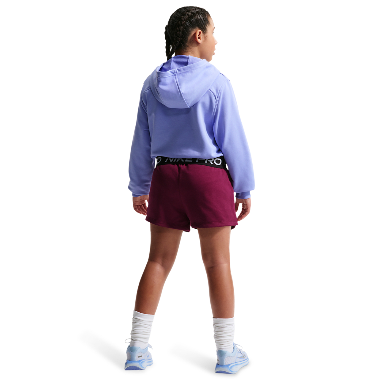Nike Dri-FIT Full-Zip Fleece Hoodie Image 6 of 6. Tap to open photo gallery.