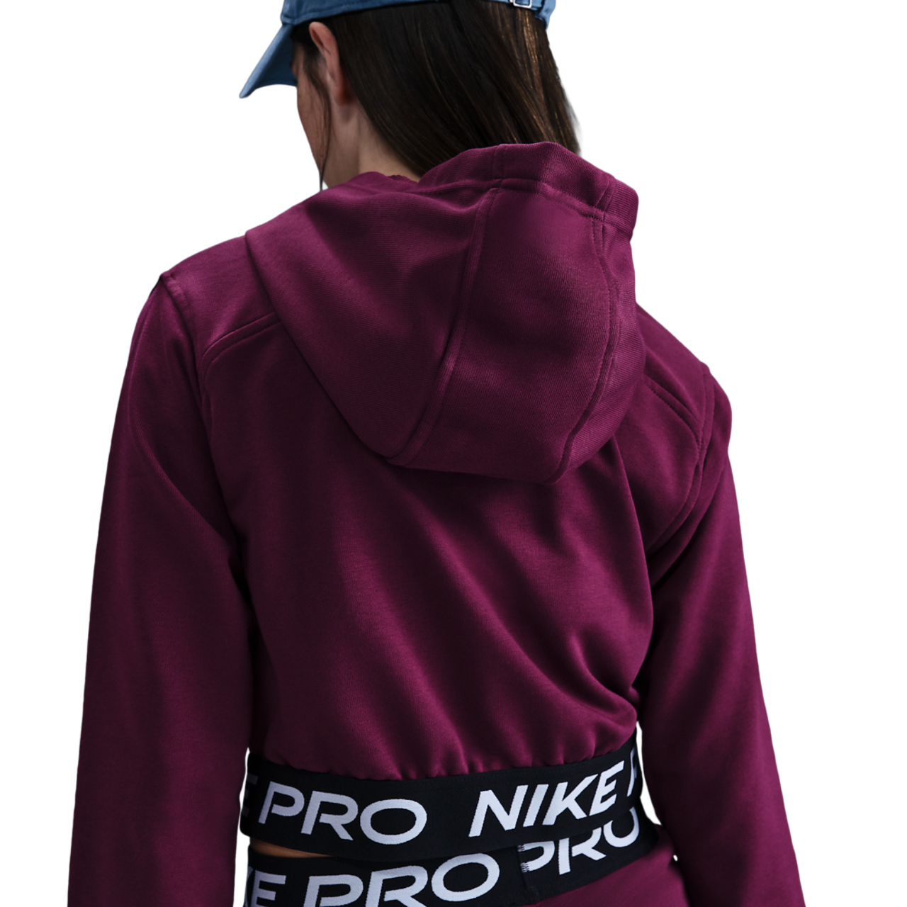 Nike NP Dri-FIT Full-Zip Fleece Hoodie Image 2 of 4. Tap to open photo gallery.