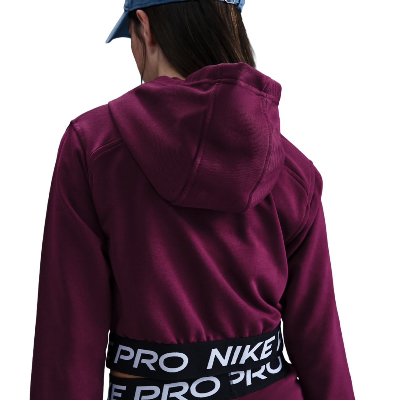Nike NP Dri-FIT Full-Zip Fleece Hoodie Image 2 of 4. Tap to open photo gallery.
