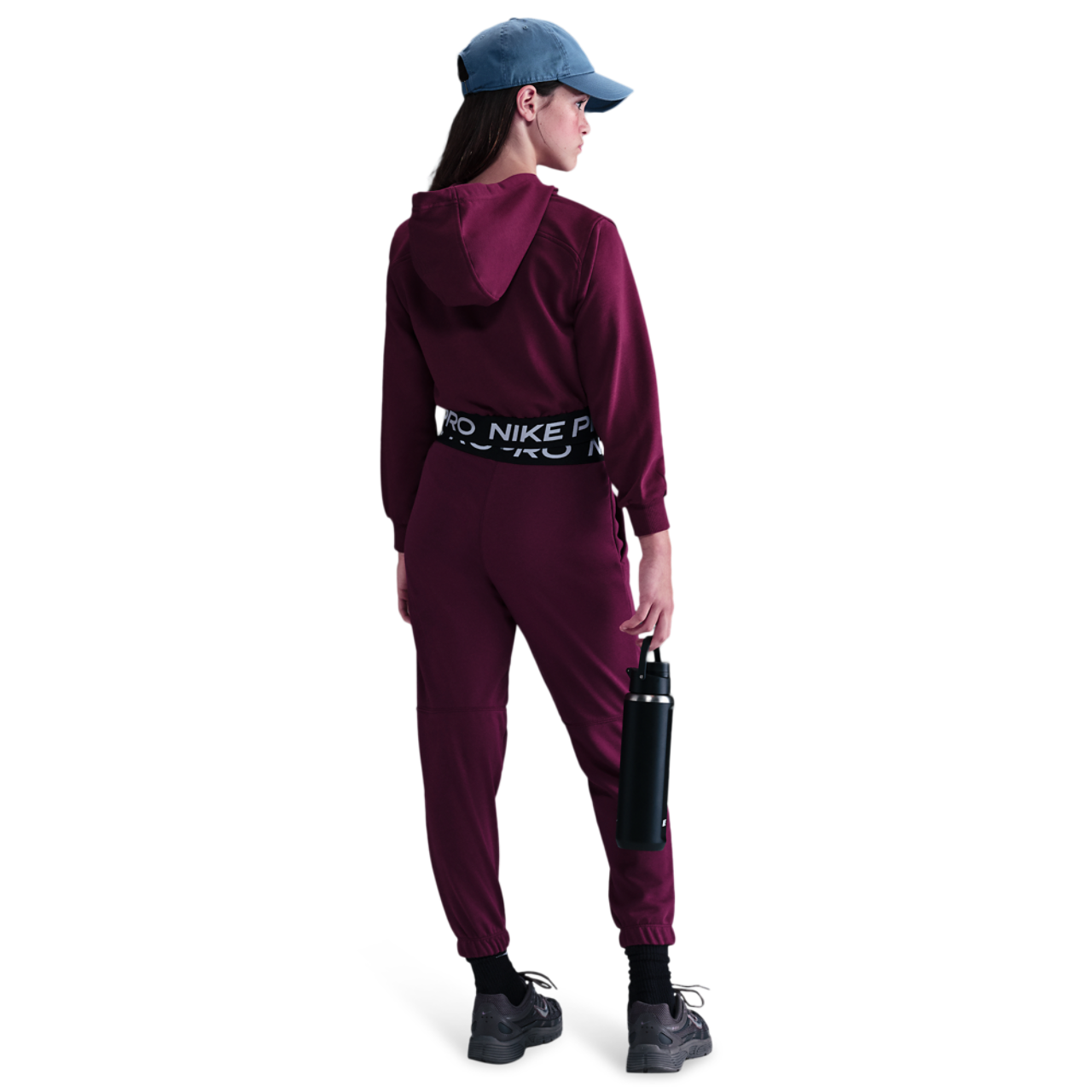 Nike NP Dri-FIT Full-Zip Fleece Hoodie Image 4 of 4. Tap to open photo gallery.