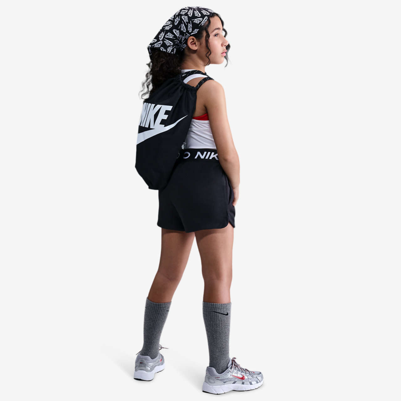 Nike Pro Dri-FIT Fleece Shorts Image 4 of 4. Tap to open photo gallery.