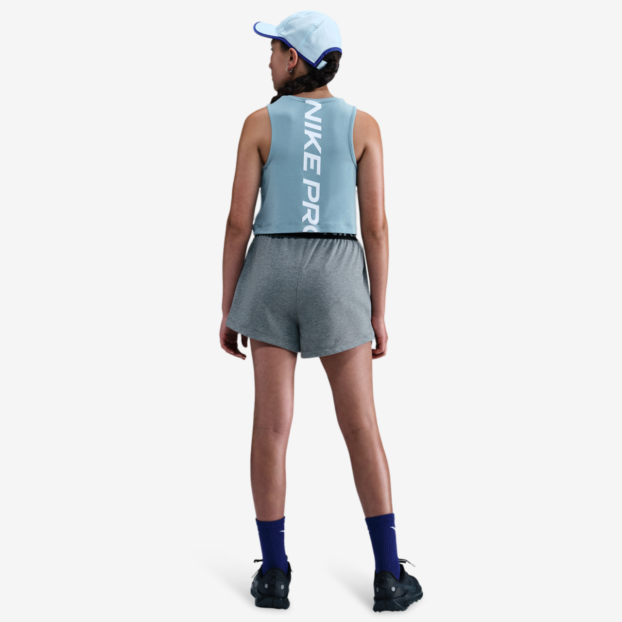 Nike Pro Dri-FIT Fleece Shorts Image 5 of 5. Tap to open photo gallery.
