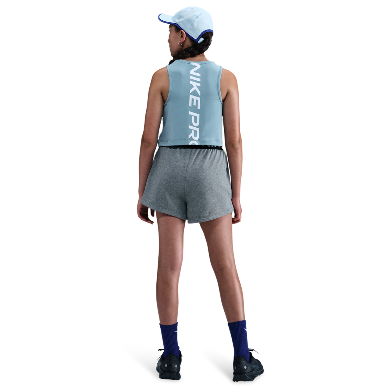 Nike Pro Dri-FIT Fleece Shorts Image 5 of 5. Tap to open photo gallery.