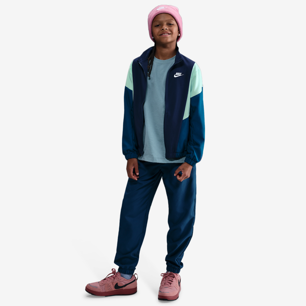 Nike NSW Woven Tracksuit Image 4 of 4. Tap to open photo gallery.