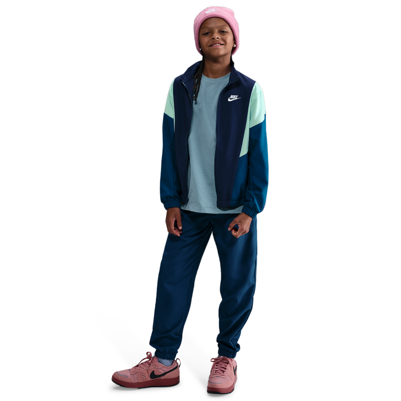 Nike NSW Woven Tracksuit Image 4 of 4. Tap to open photo gallery.