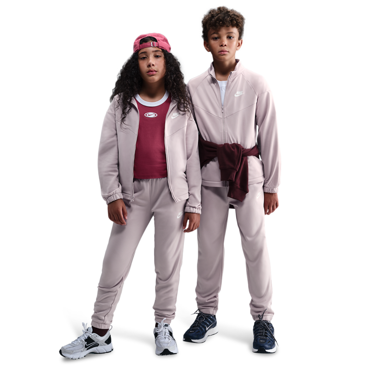 Nike NSW Dri-FIT Full-Zip Tracksuit Image 1 of 5. Tap to open photo gallery.