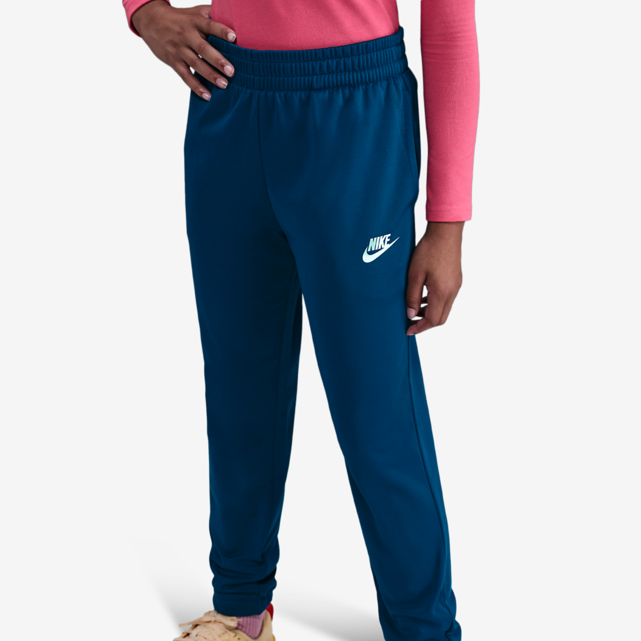 Nike NSW Dri-FIT Full-Zip Tracksuit Image 4 of 5. Tap to open photo gallery.