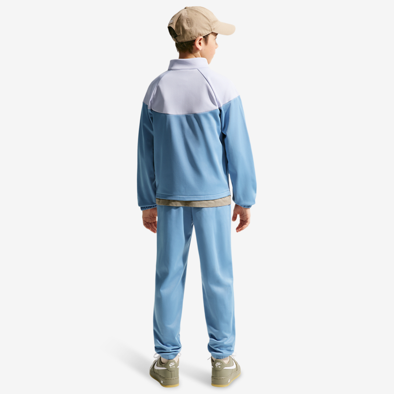 Nike Dri-FIT Full-Zip Tracksuit Image 2 of 7. Tap to open photo gallery.