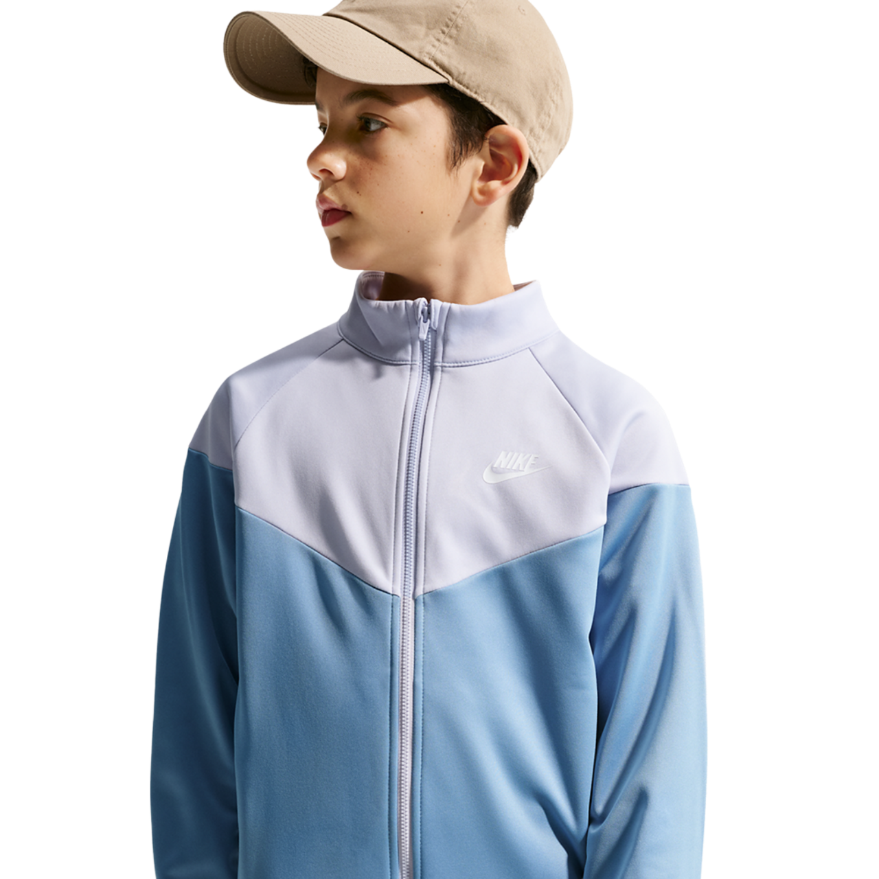 Nike Dri-FIT Full-Zip Tracksuit Image 4 of 7. Tap to open photo gallery.