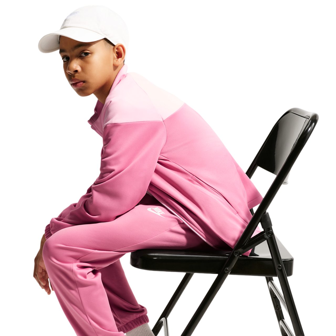 Nike Dri-FIT Full-Zip Tracksuit Image 7 of 7. Tap to open photo gallery.