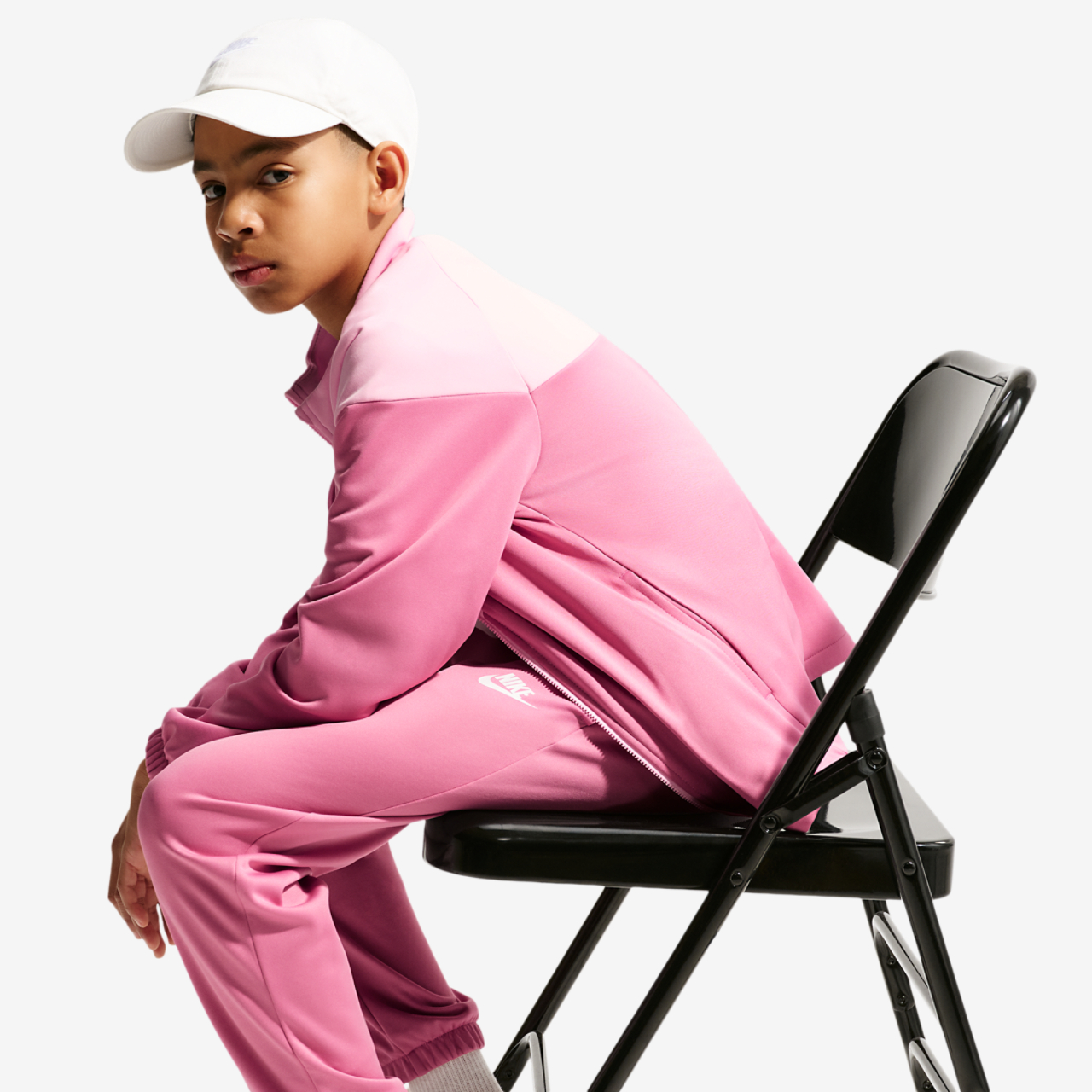 Nike Dri-FIT Full-Zip Tracksuit Image 7 of 7. Tap to open photo gallery.