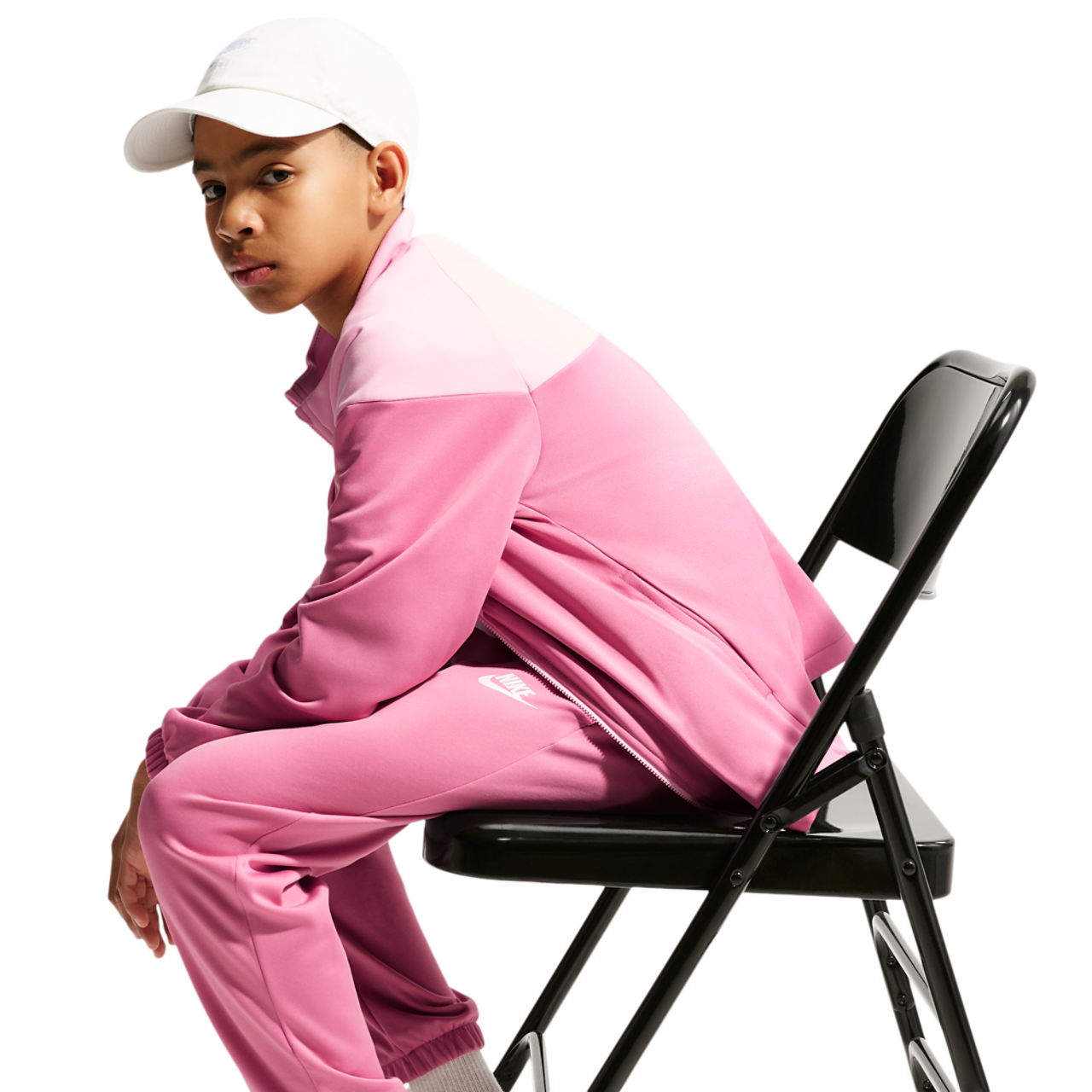 Nike Dri-FIT Full-Zip Tracksuit Image 7 of 7. Tap to open photo gallery.