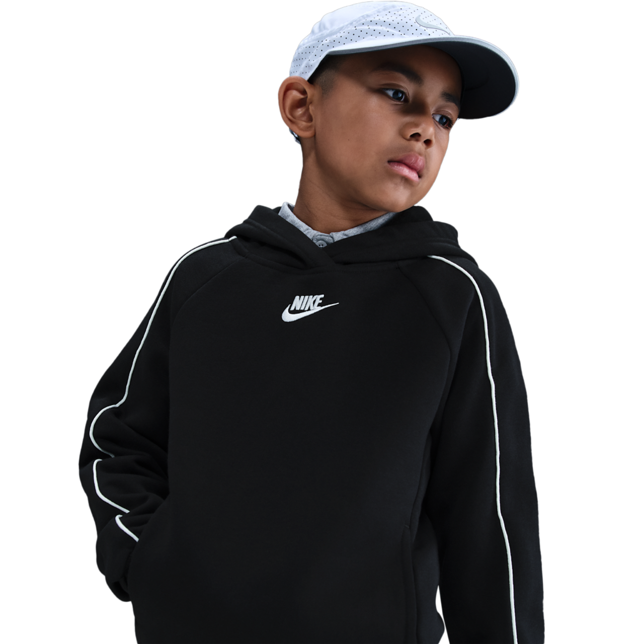 Nike NSW Club Fleece Tracksuit Image 3 of 6. Tap to open photo gallery.