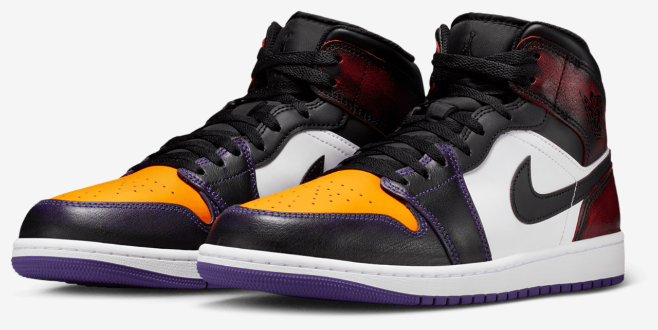 Jordan Air Jordan 1 Mid SE Image 6 of 8. Tap to open photo gallery.