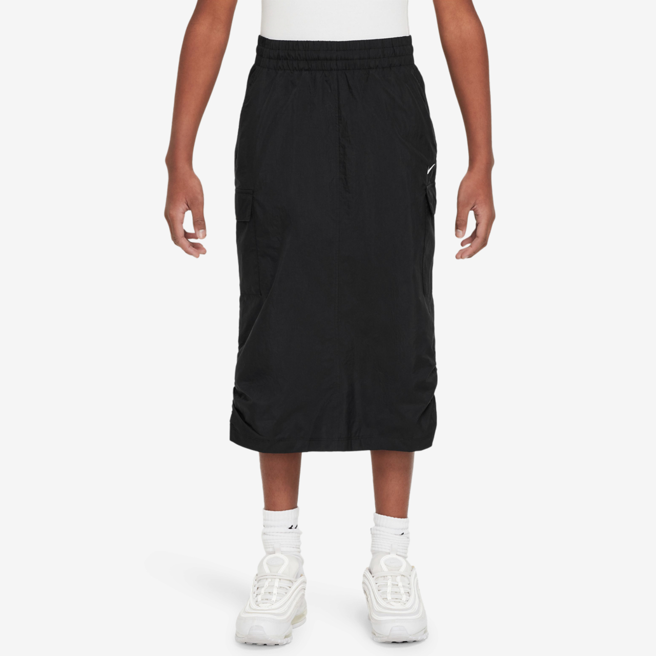 Nike Sty Star Woven Skirt Image 1 of 4. Tap to open photo gallery.