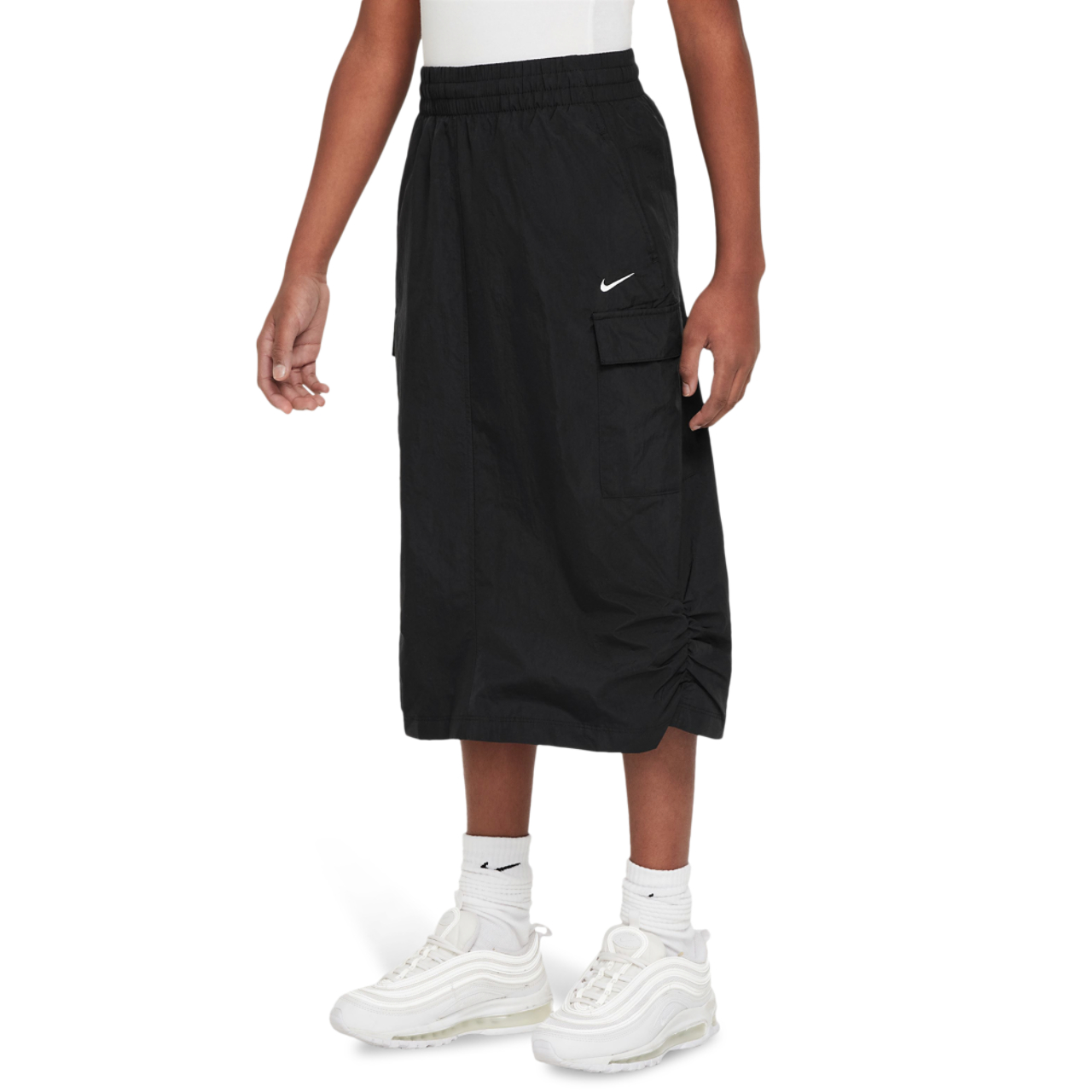 Nike Sty Star Woven Skirt Image 3 of 4. Tap to open photo gallery.