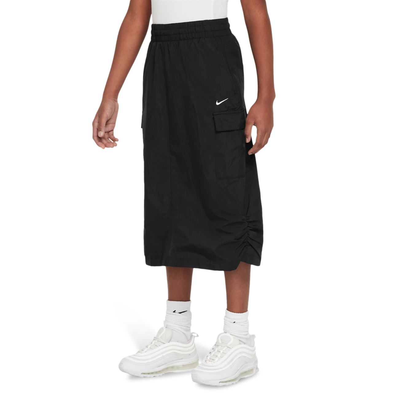 Nike Sty Star Woven Skirt Image 3 of 4. Tap to open photo gallery.