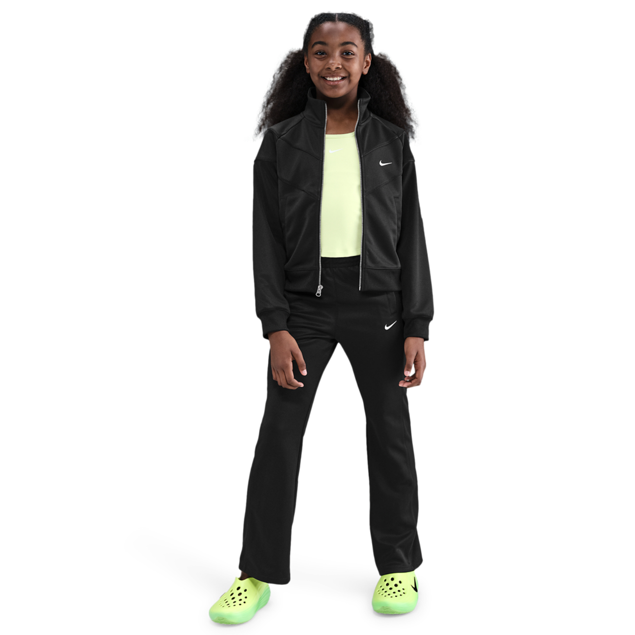 Nike NSW Poly Knit Track Jacket Image 3 of 4. Tap to open photo gallery.