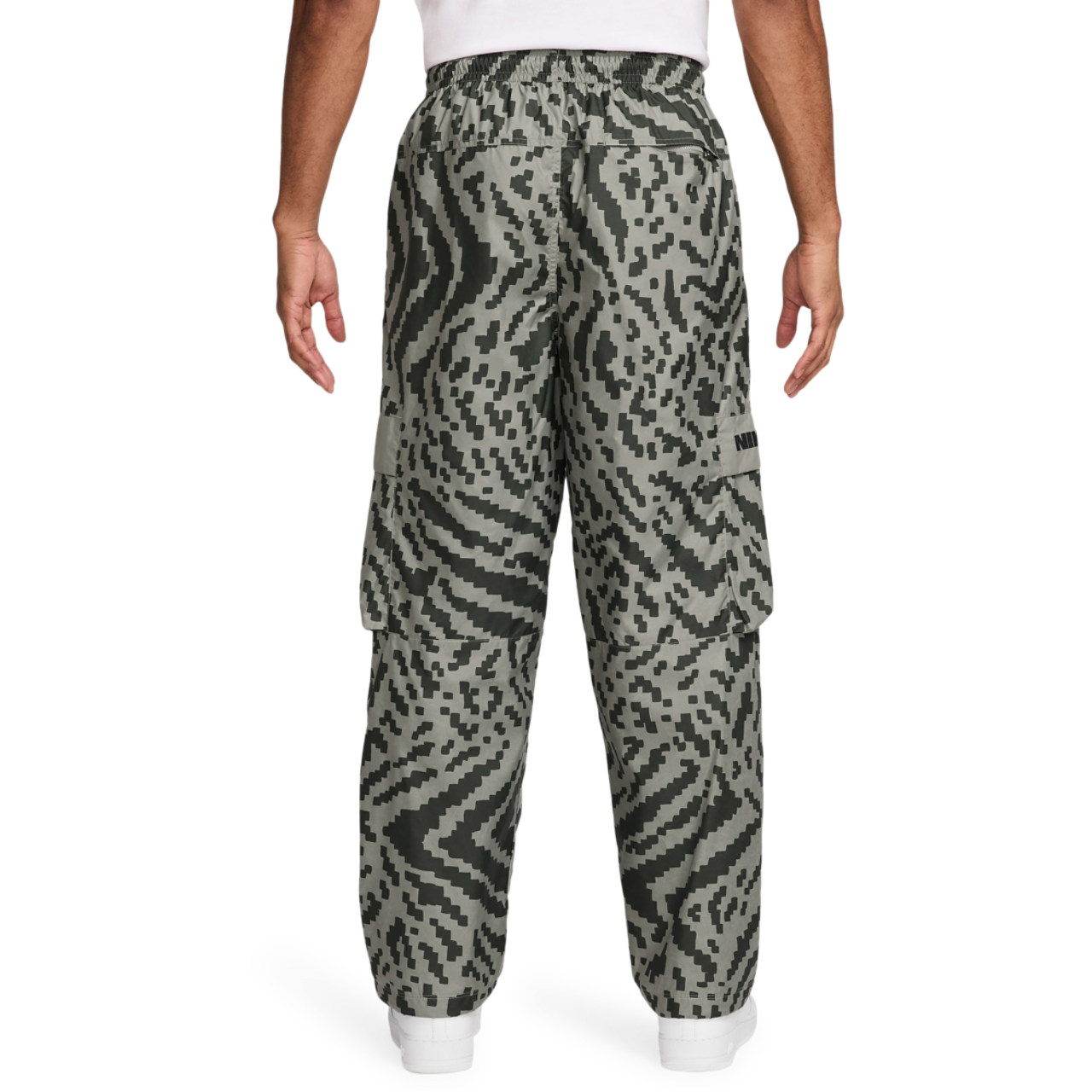Nike Air All Over Print Woven Cargo Pants Image 2 of 3. Tap to open photo gallery.
