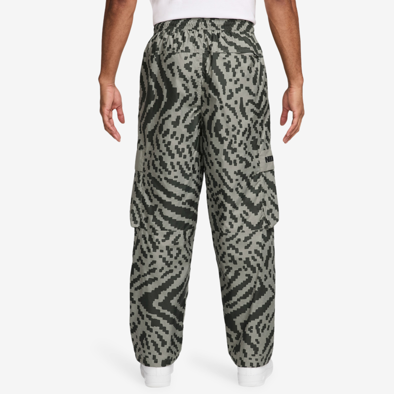 Nike Air All Over Print Woven Cargo Pants Image 2 of 3. Tap to open photo gallery.