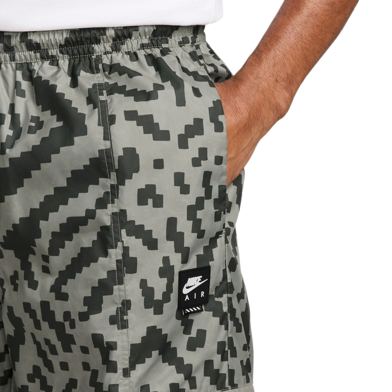Nike Air All Over Print Woven Cargo Pants Image 3 of 3. Tap to open photo gallery.