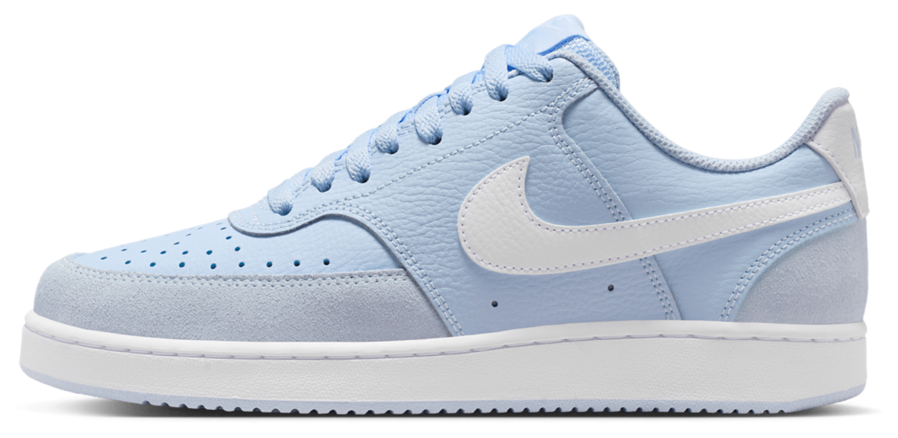 Nike Court Vision Lo Suede Image 2 of 5. Tap to open photo gallery.