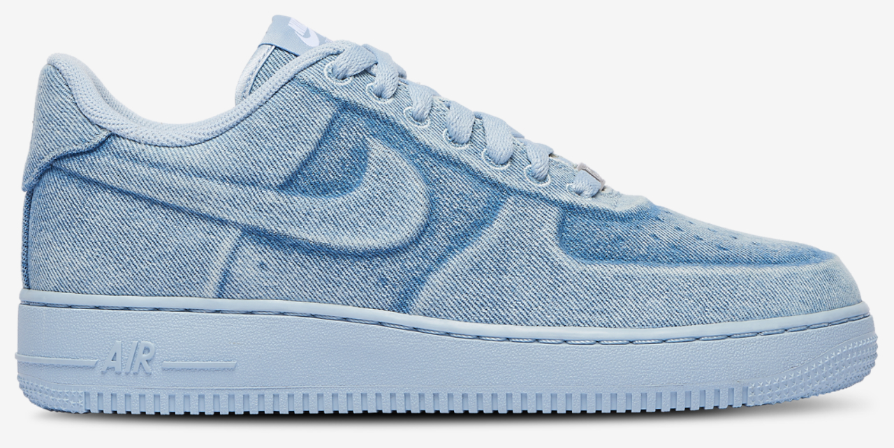 Nike Air Force 1 Ja Denim Image 1 of 5. Tap to open photo gallery.