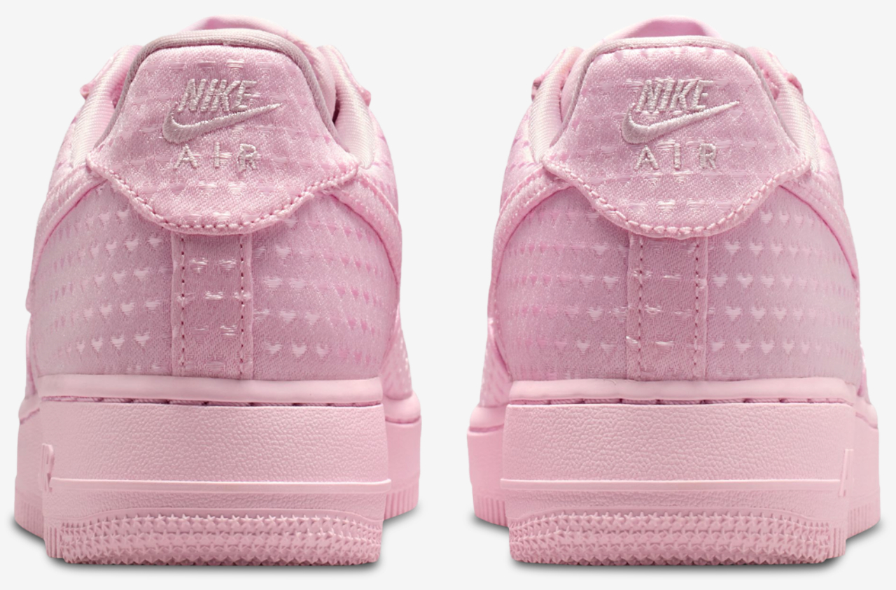 Nike Air Force 1 '07 Low Valentine's Day Hearts Image 3 of 5. Tap to open photo gallery.