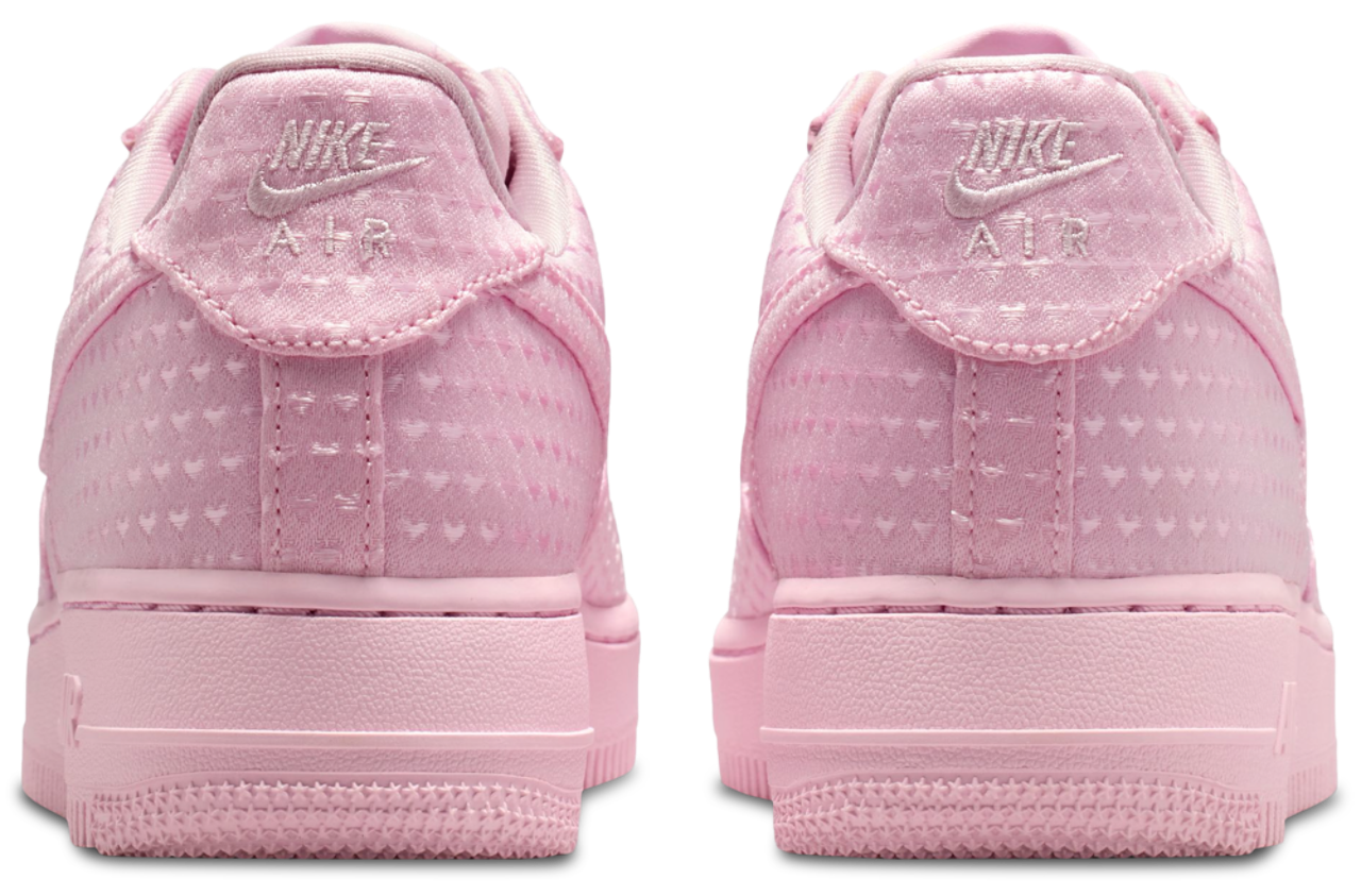 Nike Air Force 1 '07 Low Valentine's Day Hearts Image 3 of 5. Tap to open photo gallery.