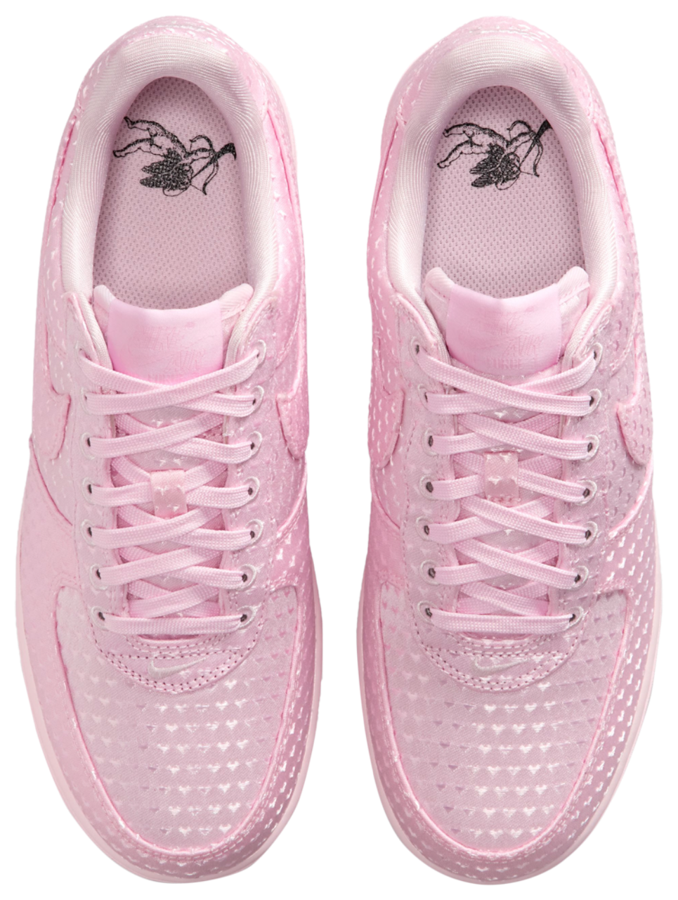 Nike Air Force 1 '07 Low Valentine's Day Hearts Image 4 of 5. Tap to open photo gallery.