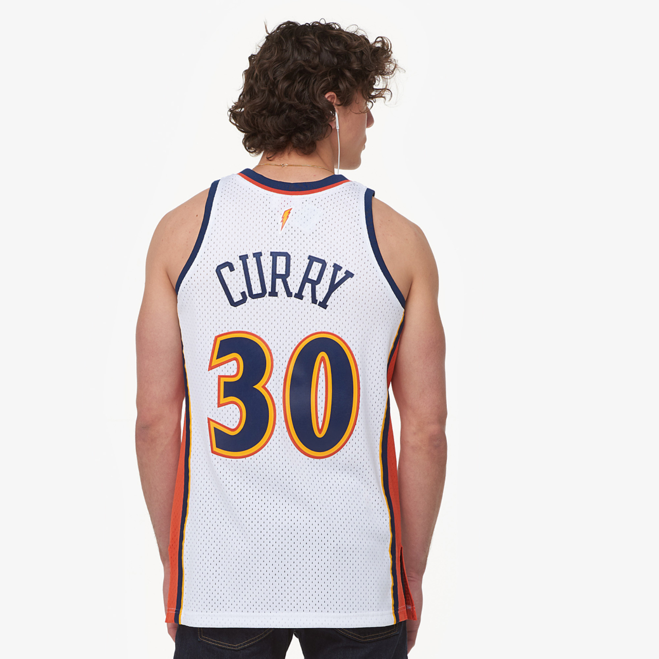Mitchell & Ness SuperSonics Swingman Jersey Image 3 of 7. Tap to open photo gallery.