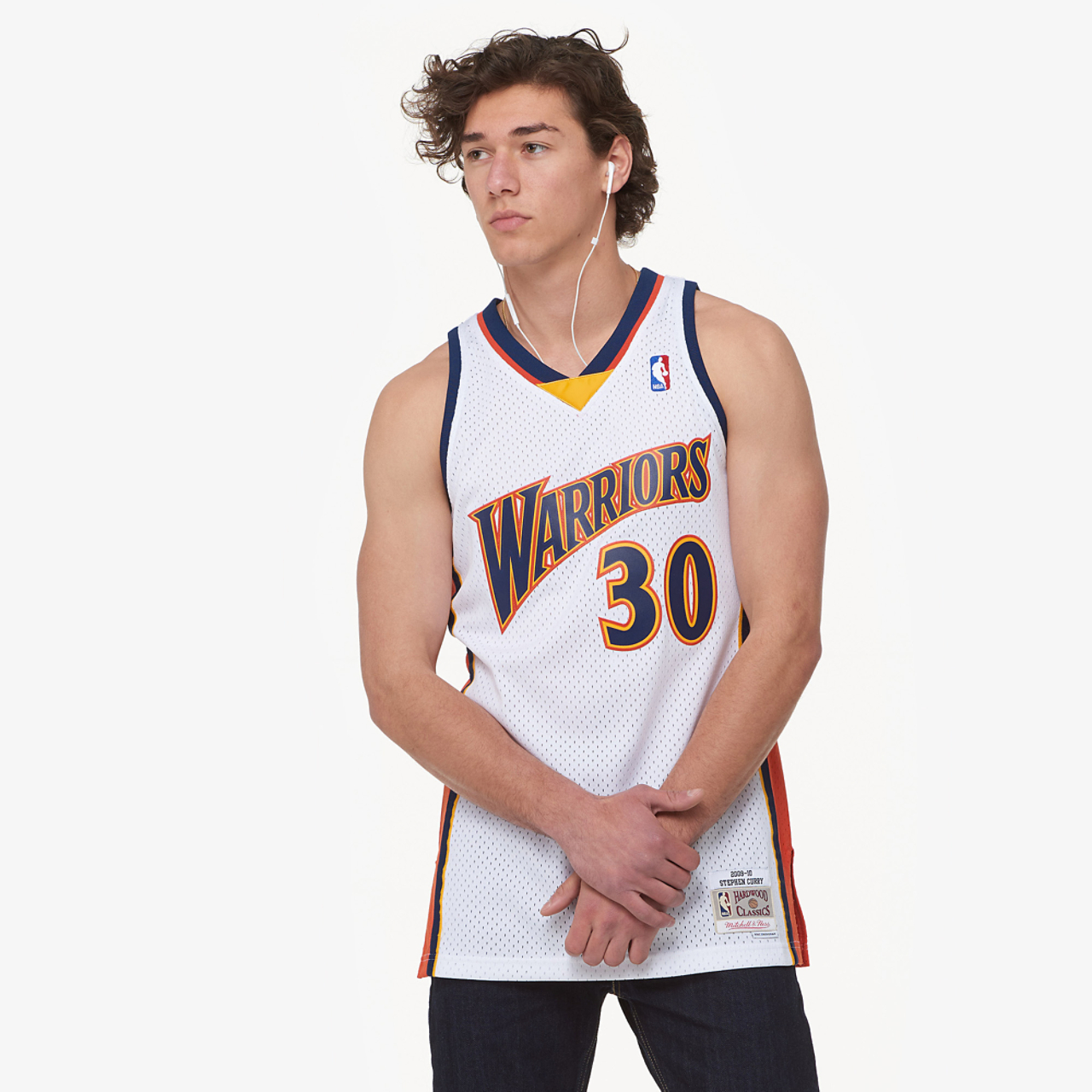 Mitchell & Ness SuperSonics Swingman Jersey Image 4 of 7. Tap to open photo gallery.