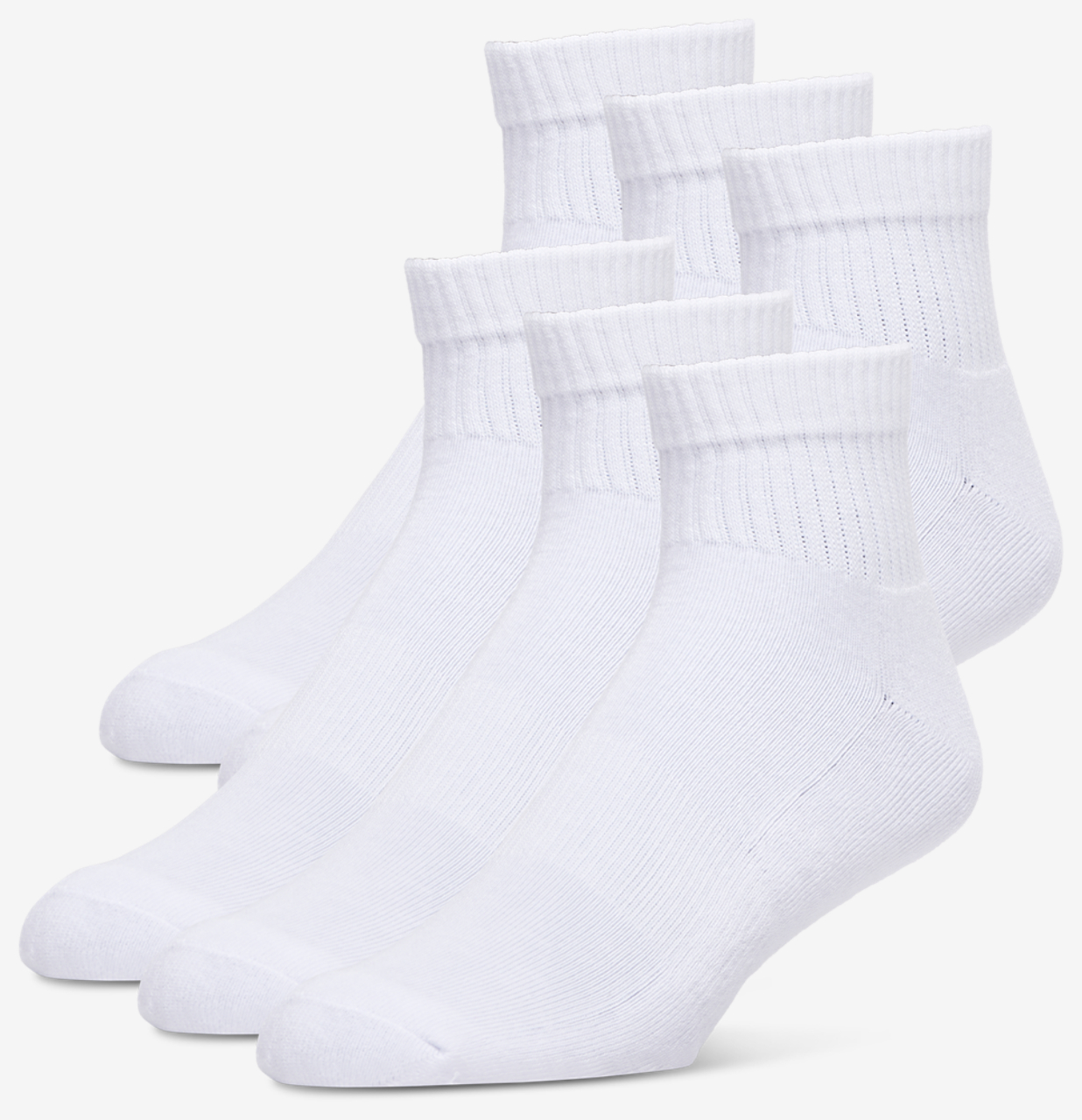 LCKR Athletic Half Cushion Quarter Socks Image 1 of 2. Tap to open photo gallery.