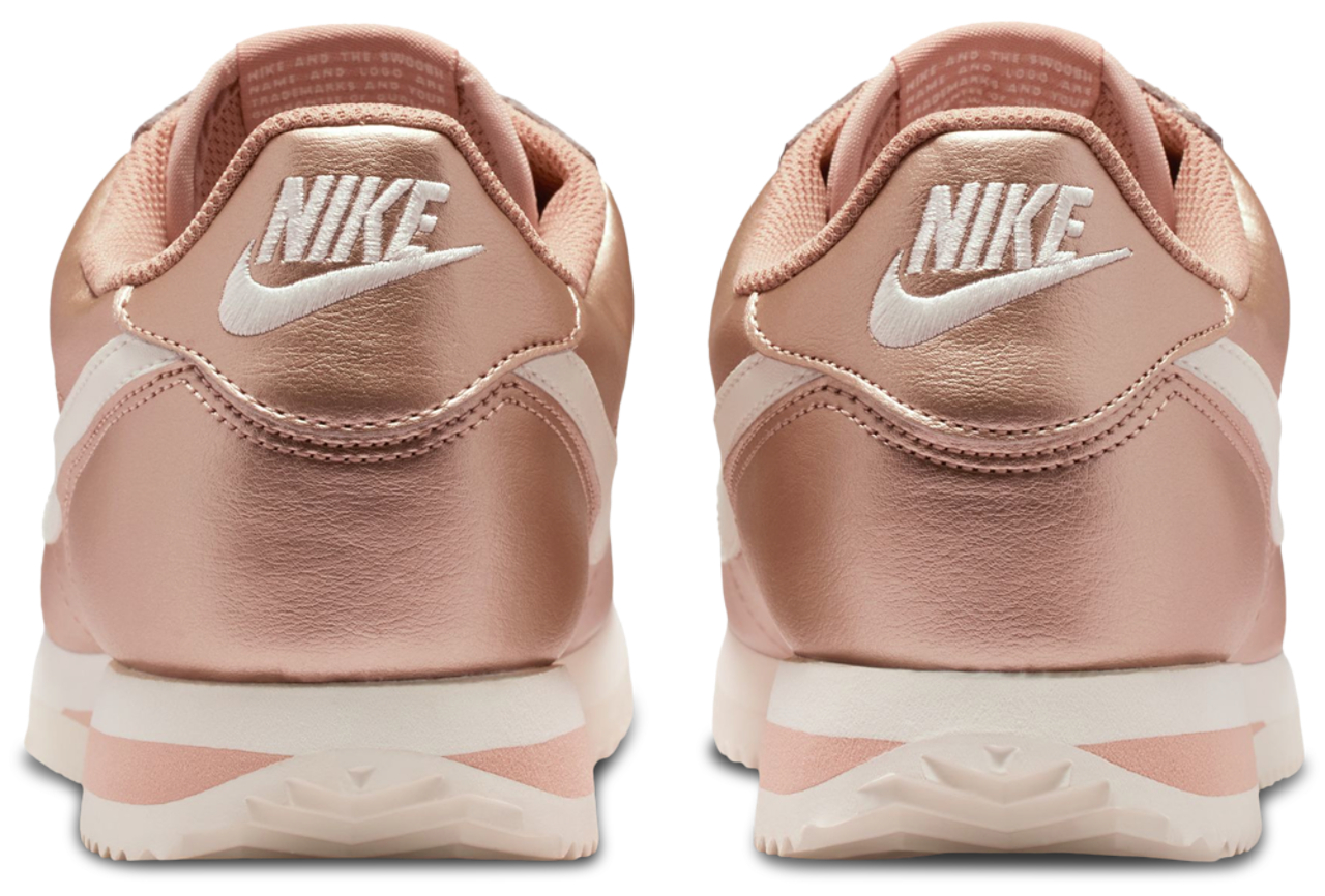Nike Rose Gold Cortez Image 3 of 5. Tap to open photo gallery.